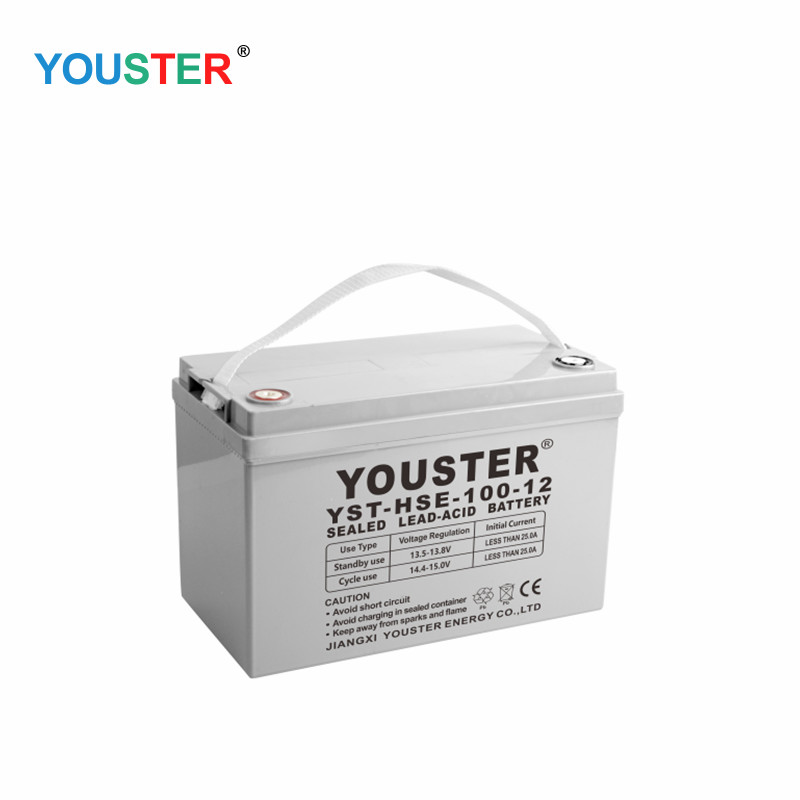 Fabrik Preis 12V100AH Wechselrichter Batterie Pack wiederaufladbare Speicher Blei Säure Batterien