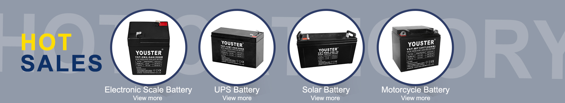 OEM -Batteriehersteller Blei -Säure -Batterie 4v4AH für das Gewichtungsmaßstab System